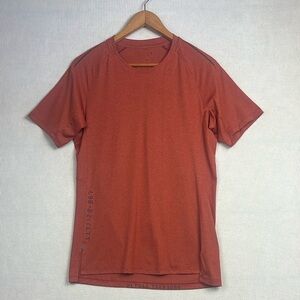 Lululemon Vented T-Shirt Tee Performance Shirt Top Mens Size Med(?) Burnt Orange